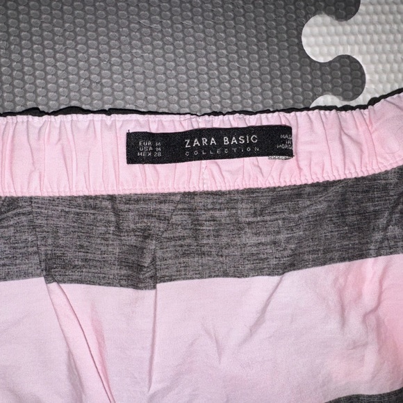 Zara off the shoulder poplin top - Picture 2 of 2